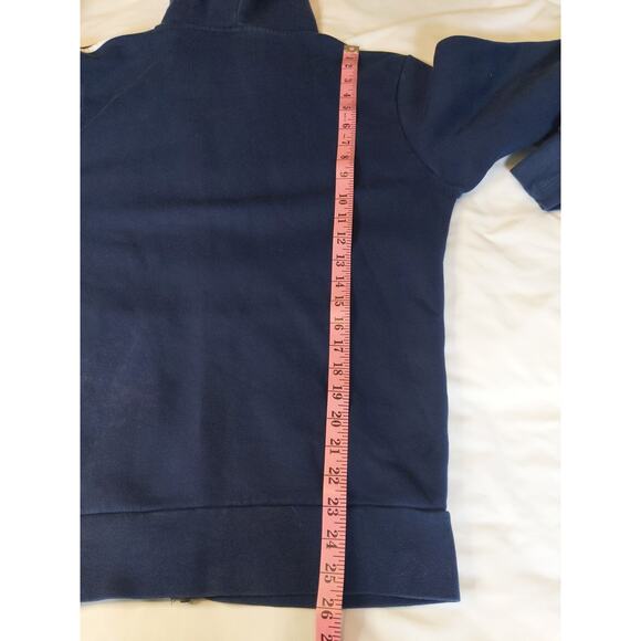 Adidas Men's Size Small Full Zip Classic Blue Hoodie - Picture 8 of 8